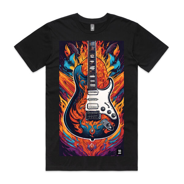 Fiery Guitar by Ellero - Orange Thumbnail